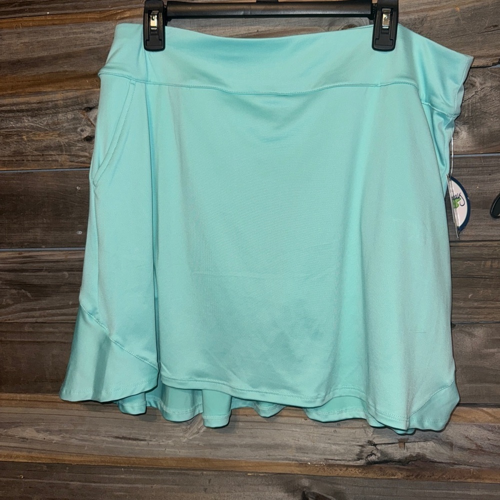 Coral Bay Golf- NWT- women’s large Golf skirt with pant lining- blue